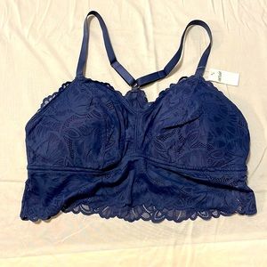 Navy bralette